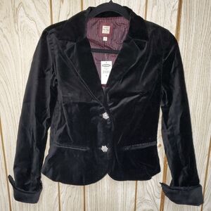 NWT Old Navy Velvet Blazer (sz M)